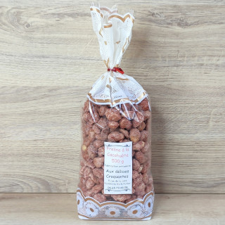 Voici des pralines cacahuète de 500 g finement préparer pour vous