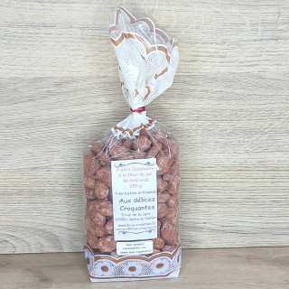 pralines cacahuète à la fleur de sel de Guérande de 250 g à déguster