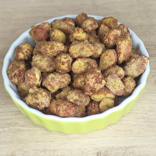 pralines, chouchou, cacahuète au curry de 250 g à déguster en famille