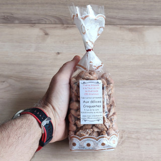 pralines Amande à la fleur de sel de Guérande de 250 g à déguster