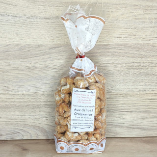 pralines Noix de cajou à la fleur de sel de Guérande, 250 g à déguster