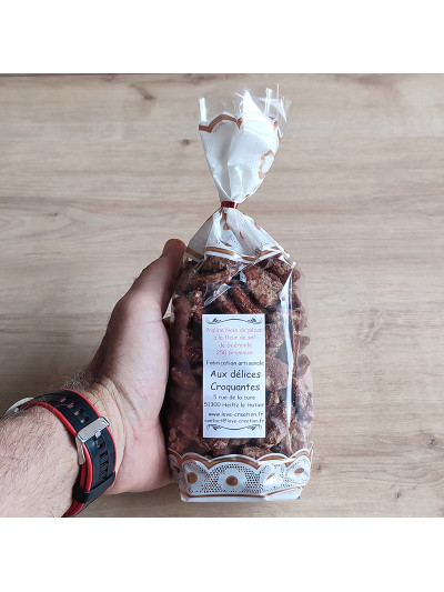Praline Noix de pécan 250 G à la fleur de sel de Guérande