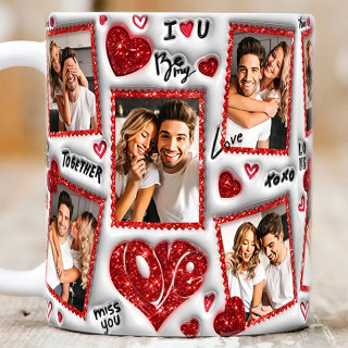 Mug à personnaliser pour la saint valentin par la sublimation