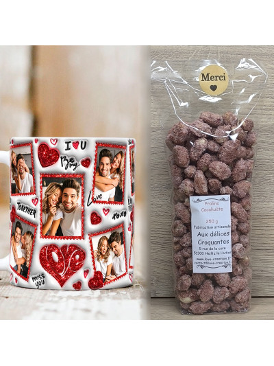 Mug St-Valentin à personnaliser