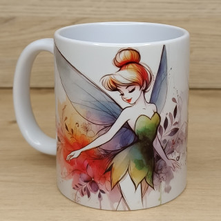 Mug à personnaliser de la fée clochette par la sublimation