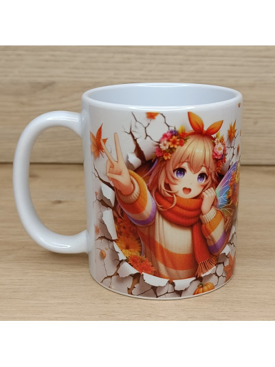 Mug fée de l'automne