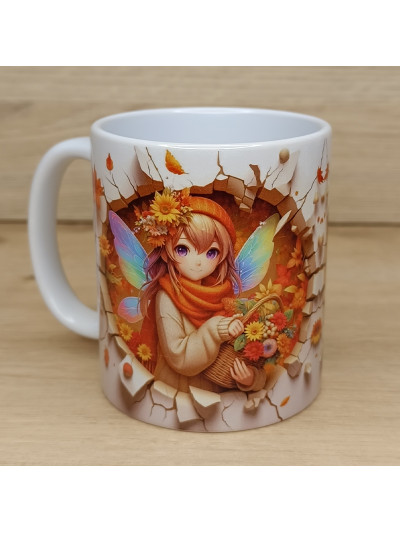 Mug fée de l'automne avec...