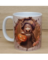 Mug fée d'halloween