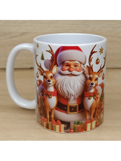 Mug avec le père noël avec...