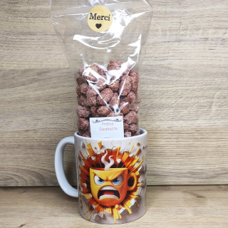 Mug à personnaliser, vous trouverez dessus une tasse très grincheuse.