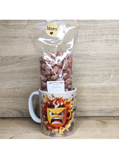 Mug à personnaliser, vous trouverez dessus une tasse très grincheuse.
