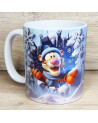 Mug tigrou à Noël