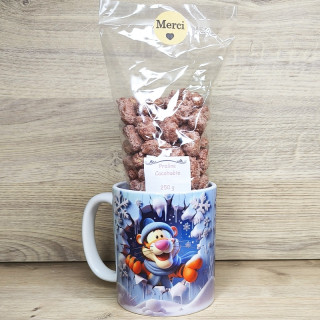 Mug à personnaliser, vous trouverez dessus une tasse de Tigrou