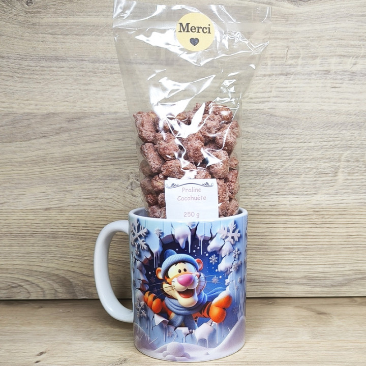 Mug à personnaliser, vous trouverez dessus une tasse de Tigrou