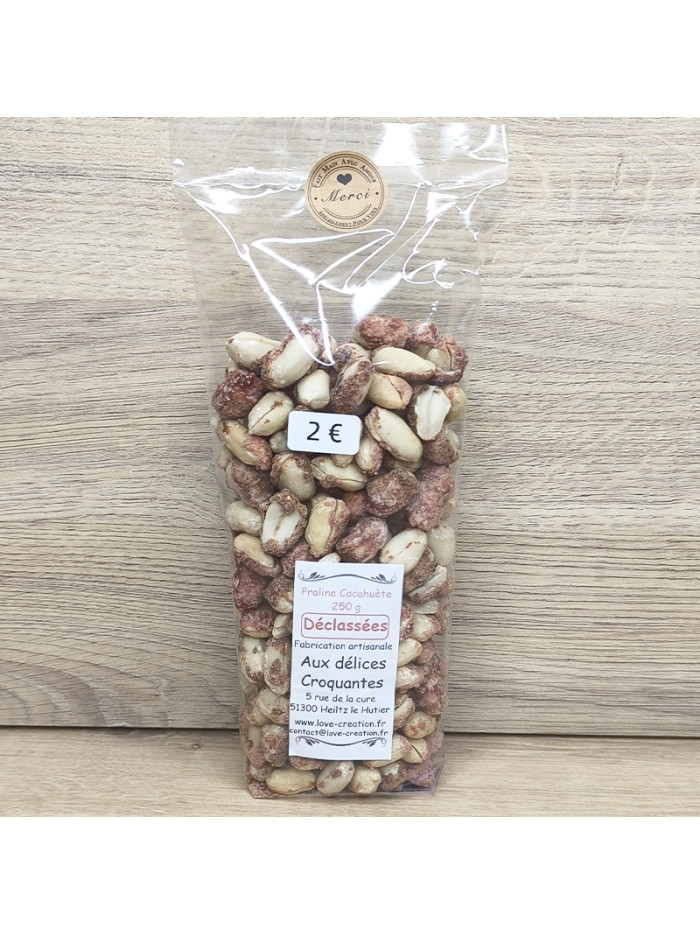 Praline À La cacahuète déclassée De 250 Grammes