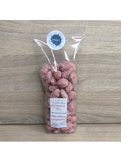 Praline rose à l'amande de 250 g