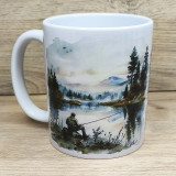 Mug avec deux pécheurs