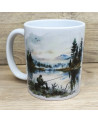 Mug avec deux pécheurs