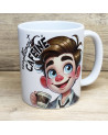 Mug d'un jeune homme "besoin d'un café"