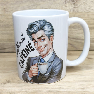 Mug à personnaliser, vous trouverez un homme qui a besoin de café