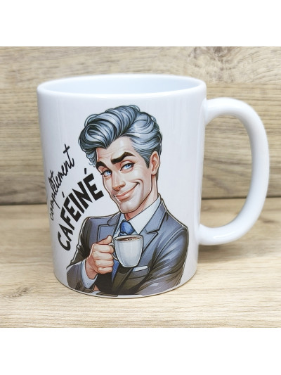 Mug d'un homme "besoin d'un café"
