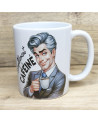 Mug d'un homme "besoin d'un café"