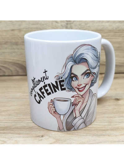 Mug d'une femme "besoin d'un café"
