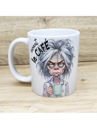Mug d'une femme "besoin...