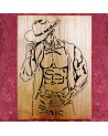Tableau d'un Cow-boy sexy
