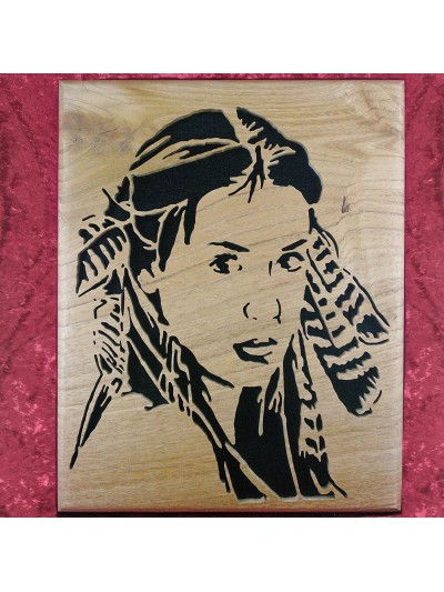 Tableau d'un Visage d'une...