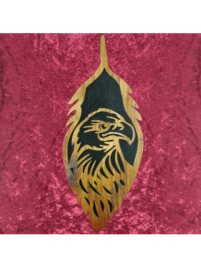 tableau bois d'Un Aigle...