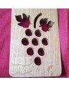 Porte bouteille bois suspendu