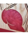 Tableau en bois noble de Jessica Rabitt dans une tenue très sexy