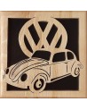 tableau bois d'une Cox