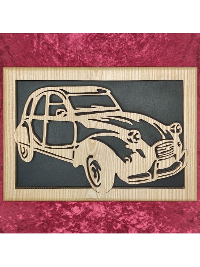 Tableau bois de la voiture...
