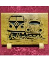 Deux Supports pour plaque