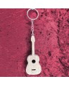 Porte clés bois d'une guitare sèche