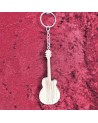 Porte clés bois d'une guitare électrique